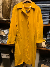 Load image into Gallery viewer, 90's Burberrys' Yellow Trench Coat XL
